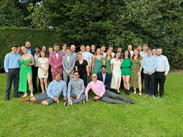 Warwick university Canoe Epic Party group photo 2021